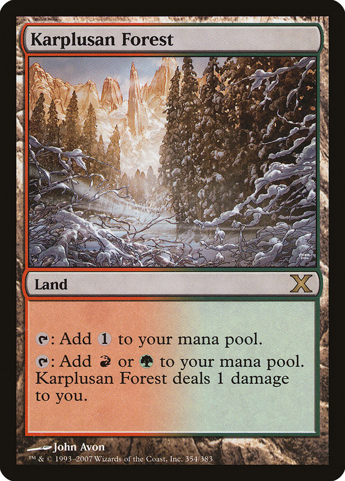 Karplusan Forest [Tenth Edition] | The CG Realm