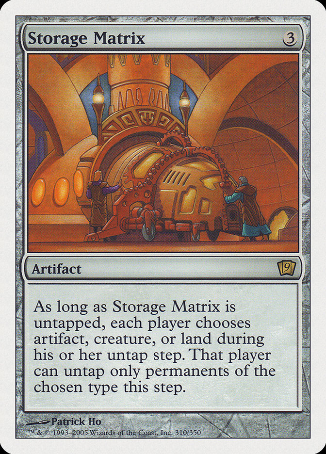 Storage Matrix [Ninth Edition] | The CG Realm