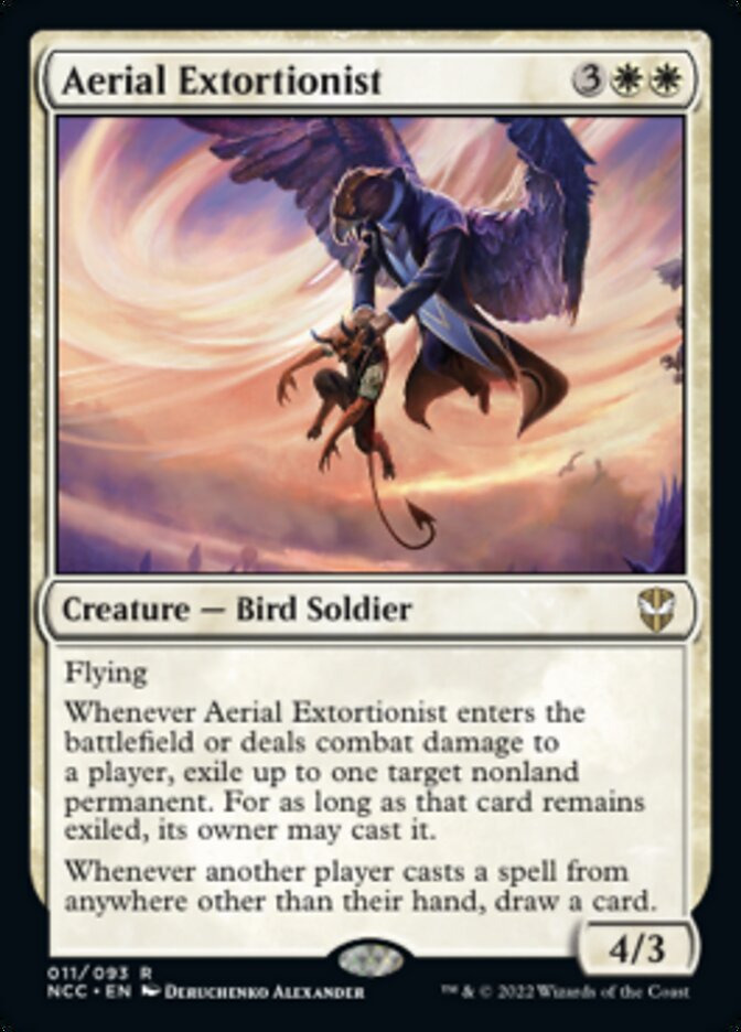 Aerial Extortionist [Streets of New Capenna Commander] | The CG Realm