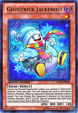 Ghostrick Jackfrost [LVAL-ENDE2] Ultra Rare | The CG Realm