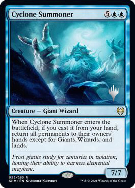 Cyclone Summoner (Promo Pack) [Kaldheim Promos] | The CG Realm