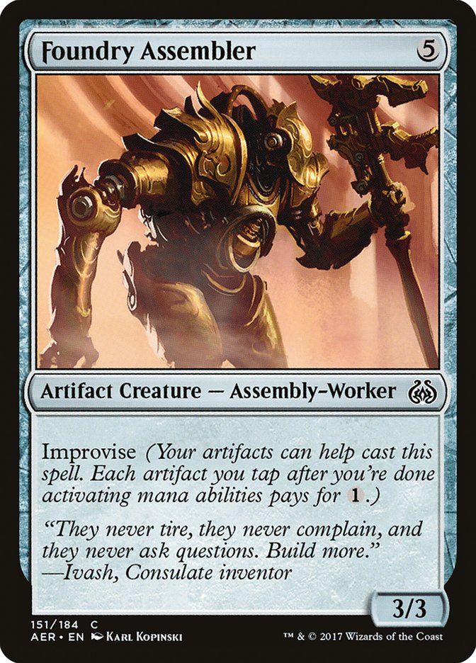 Foundry Assembler [Aether Revolt] | The CG Realm
