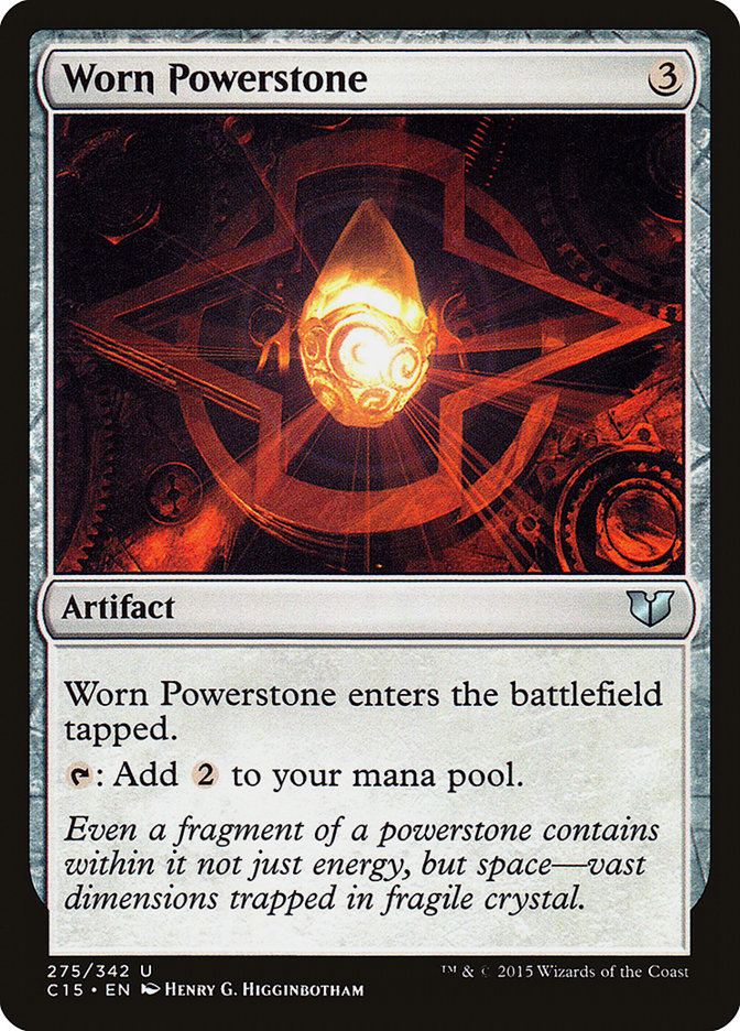 Worn Powerstone [Commander 2015] | The CG Realm