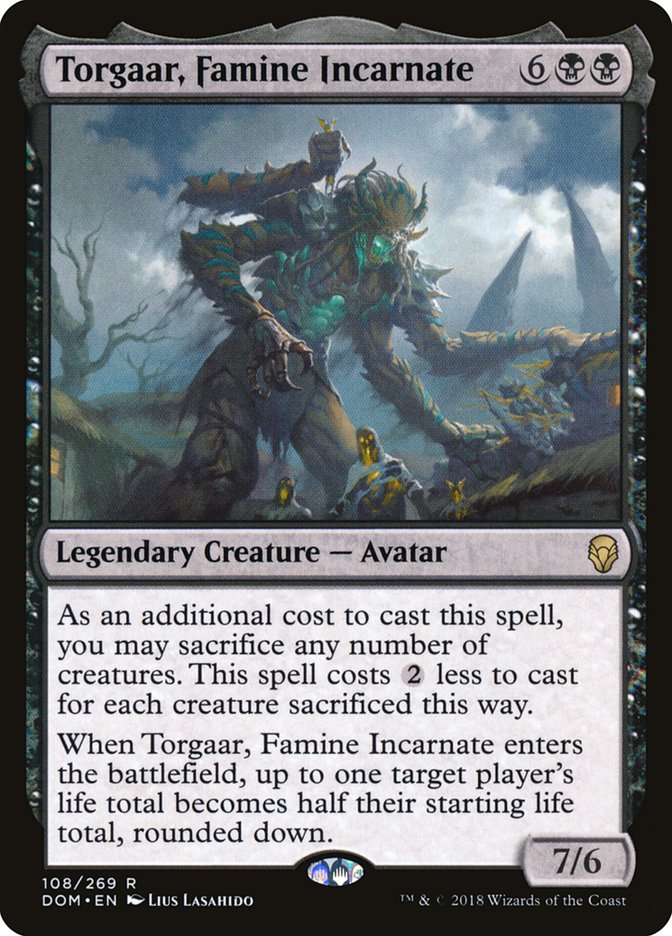 Torgaar, Famine Incarnate [Dominaria] | The CG Realm