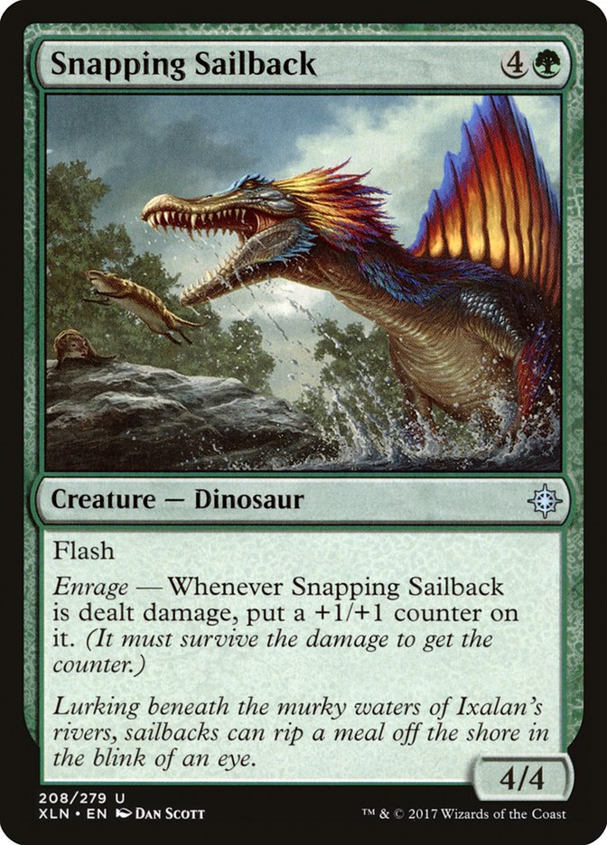 Snapping Sailback [Ixalan] | The CG Realm