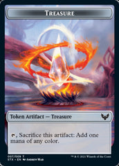 Construct (022) // Treasure Double-Sided Token [Commander 2021 Tokens] | The CG Realm