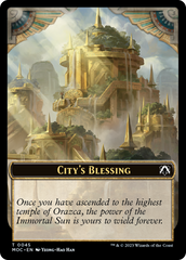 Butterfly // City's Blessing Double-Sided Token [March of the Machine Commander Tokens] | The CG Realm
