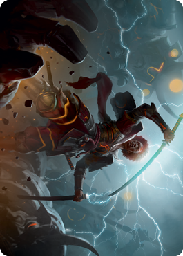 Raiyuu, Storm's Edge Art Card [Kamigawa: Neon Dynasty Art Series] | The CG Realm
