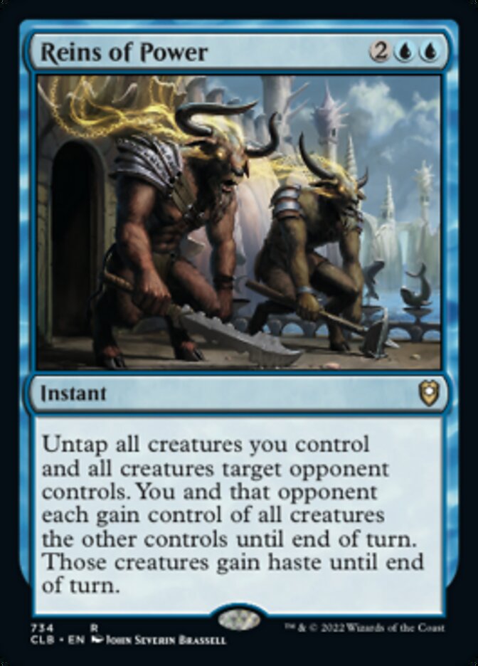 Reins of Power [Commander Legends: Battle for Baldur's Gate] | The CG Realm