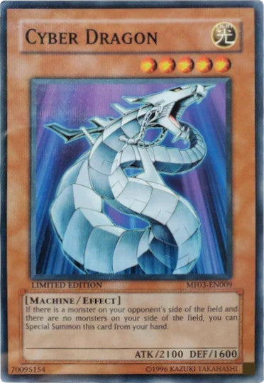 Cyber Dragon [MF03-EN010] Parallel Rare | The CG Realm