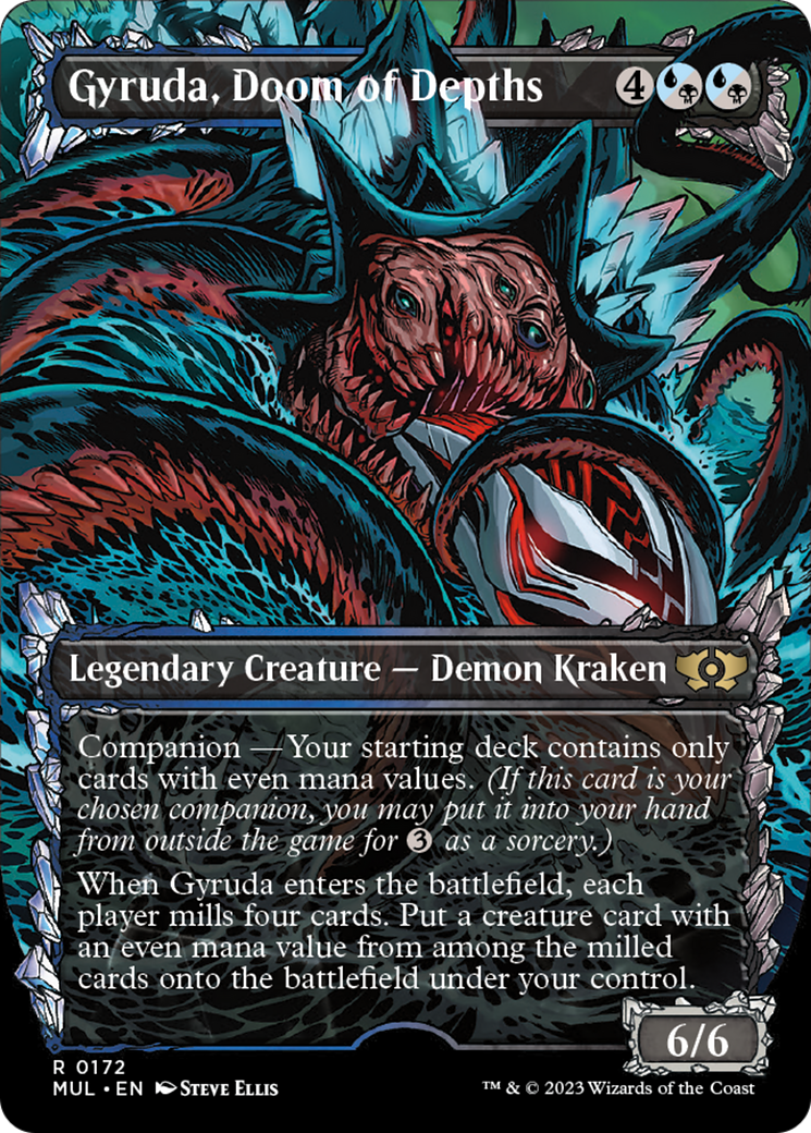 Gyruda, Doom of Depths (Halo Foil) [Multiverse Legends] | The CG Realm