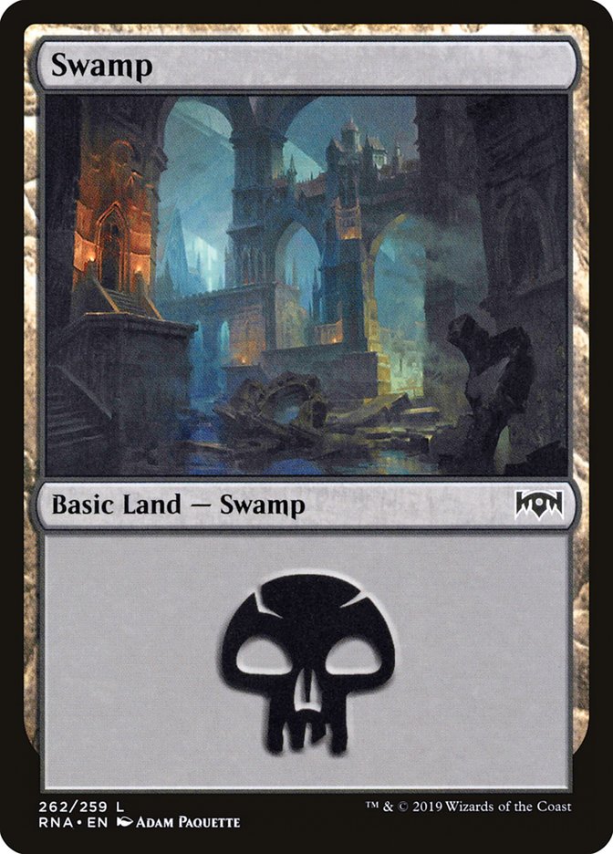 Swamp (262) [Ravnica Allegiance] | The CG Realm