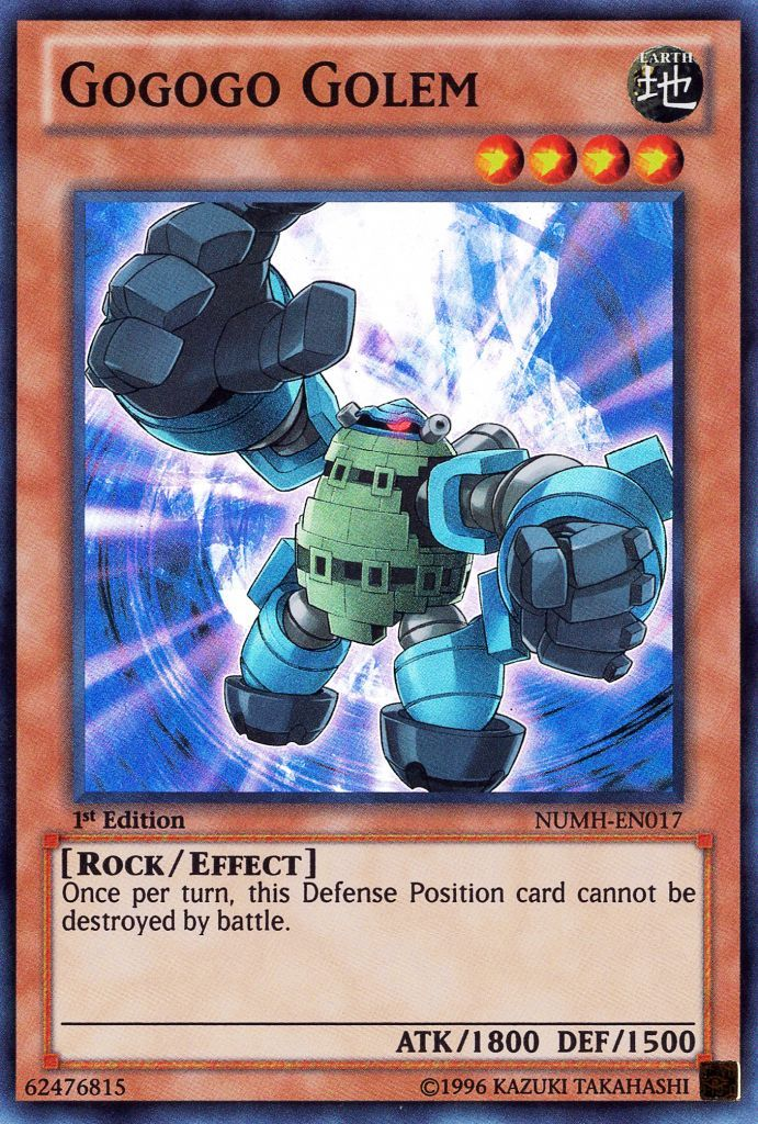 Gogogo Golem [NUMH-EN017] Super Rare | The CG Realm