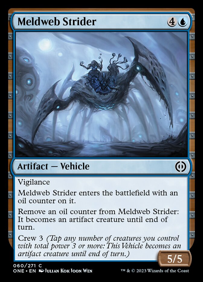 Meldweb Strider [Phyrexia: All Will Be One] | The CG Realm