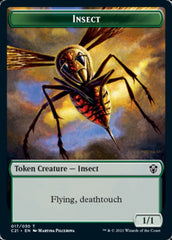 Beast (011) // Insect Double-Sided Token [Commander 2021 Tokens] | The CG Realm
