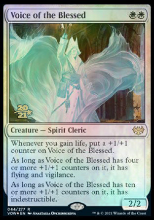 Voice of the Blessed [Innistrad: Crimson Vow Prerelease Promos] | The CG Realm