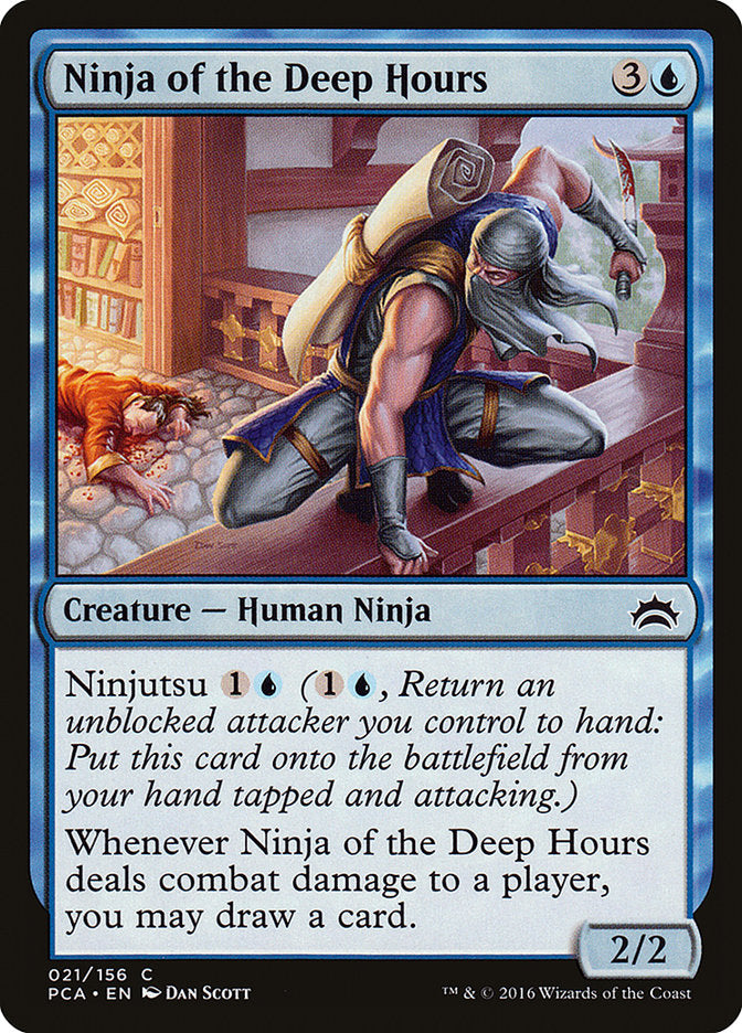 Ninja of the Deep Hours [Planechase Anthology] | The CG Realm