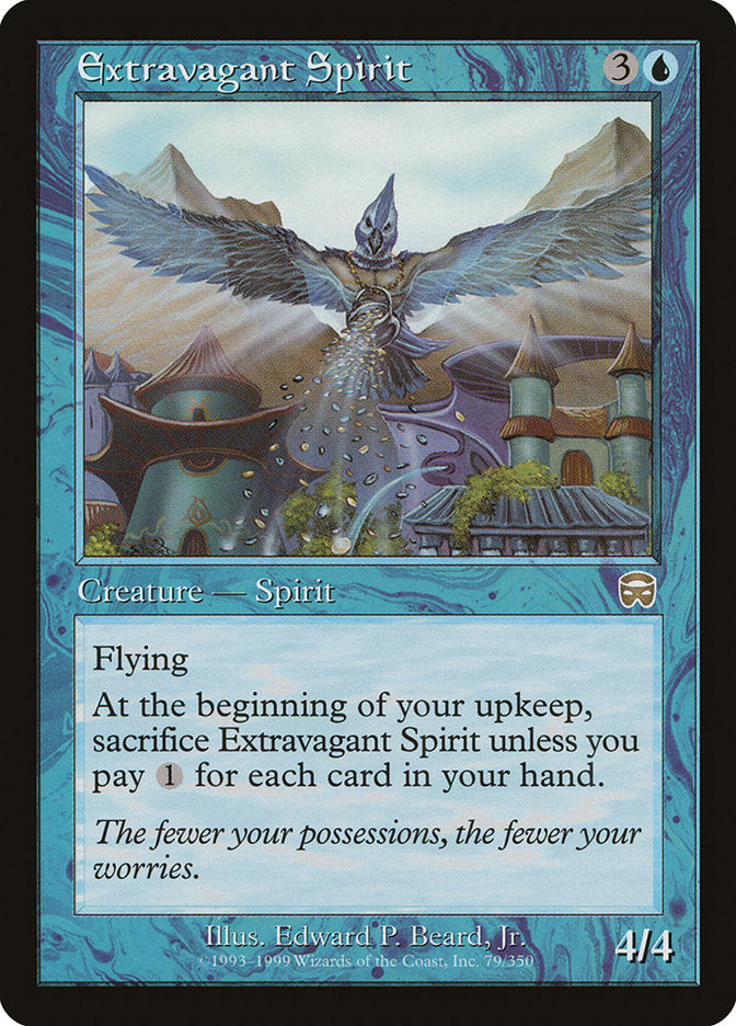 Extravagant Spirit [Mercadian Masques] | The CG Realm