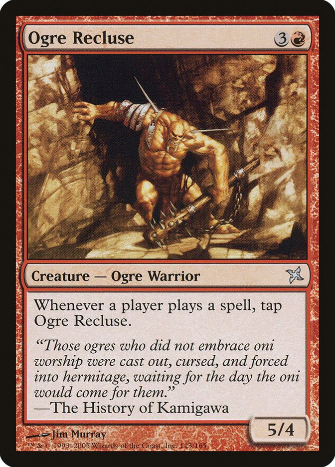 Ogre Recluse [Betrayers of Kamigawa] | The CG Realm