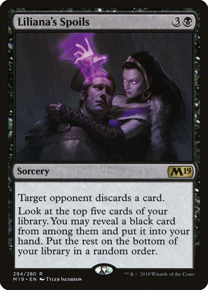 Liliana's Spoils [Core Set 2019] | The CG Realm