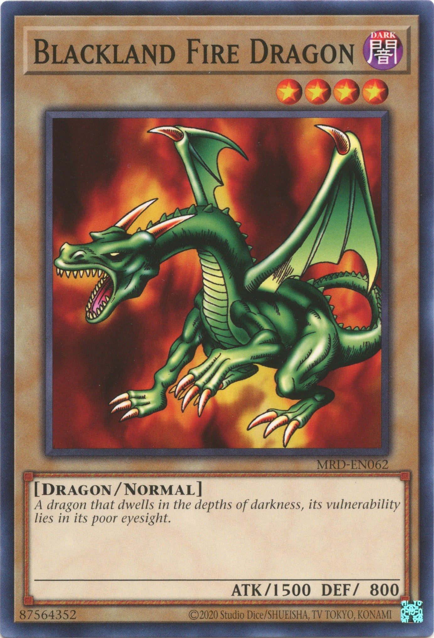 Blackland Fire Dragon (25th Anniversary) [MRD-EN062] Common | The CG Realm