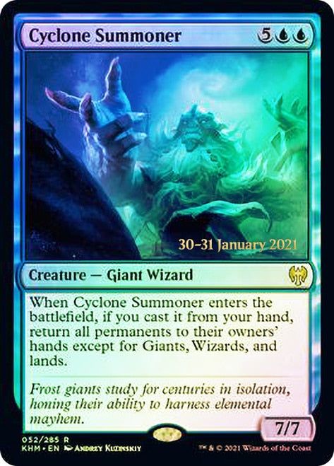 Cyclone Summoner [Kaldheim Prerelease Promos] | The CG Realm
