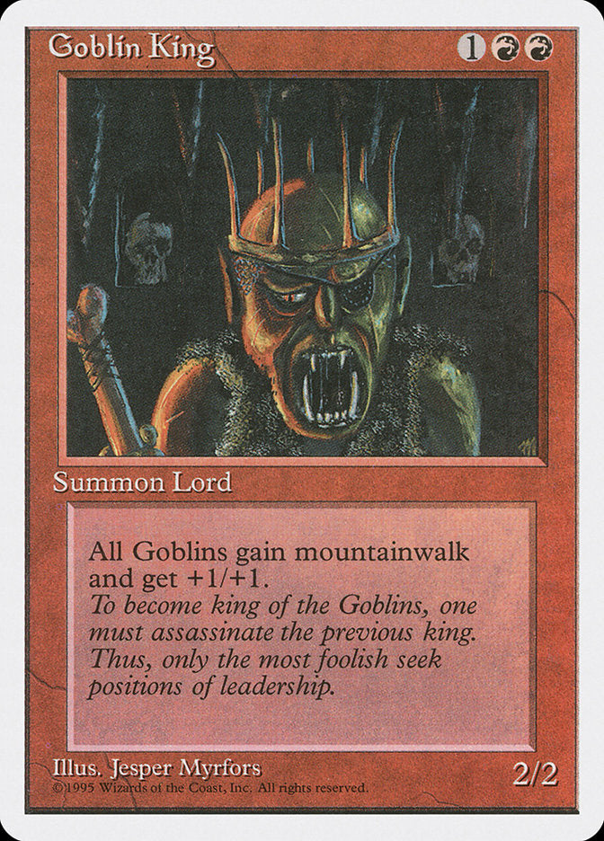 Goblin King [Fourth Edition] | The CG Realm