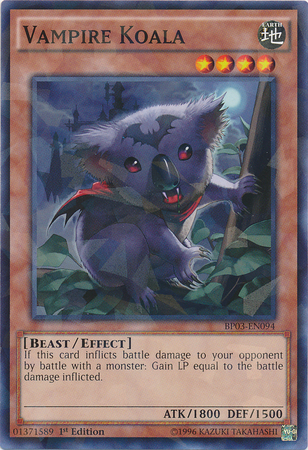 Vampire Koala [BP03-EN094] Shatterfoil Rare | The CG Realm