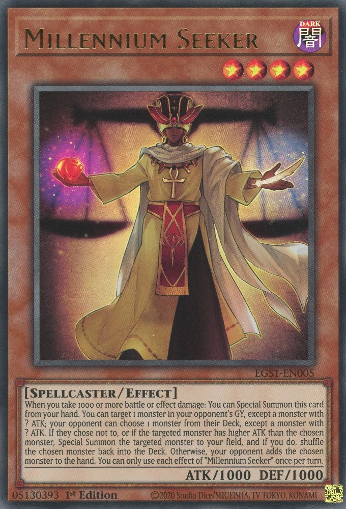 Millennium Seeker [EGS1-EN005] Ultra Rare | The CG Realm