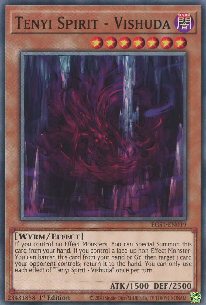 Tenyi Spirit - Vishuda [EGS1-EN019] Common | The CG Realm