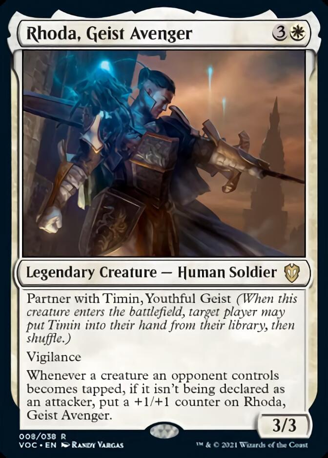 Rhoda, Geist Avenger [Innistrad: Crimson Vow Commander] | The CG Realm