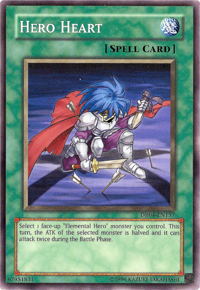 Hero Heart [DR04-EN157] Common | The CG Realm