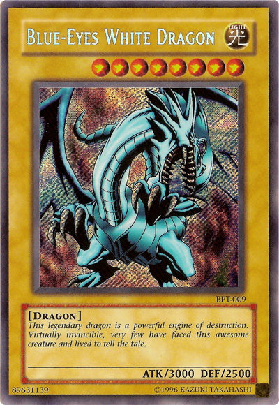 Blue-Eyes White Dragon [BPT-009] Secret Rare | The CG Realm