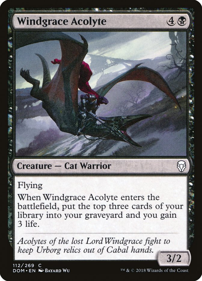 Windgrace Acolyte [Dominaria] | The CG Realm