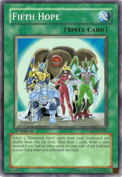 Fifth Hope [TAEV-EN045] Super Rare | The CG Realm