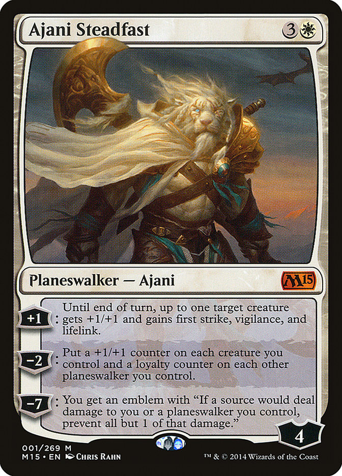 Ajani Steadfast [Magic 2015] | The CG Realm