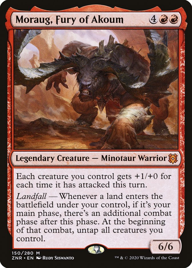 Moraug, Fury of Akoum [Zendikar Rising] | The CG Realm