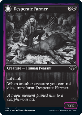 Desperate Farmer (DBL-371) - Innistrad: Double Feature: (Double Faced Transform)