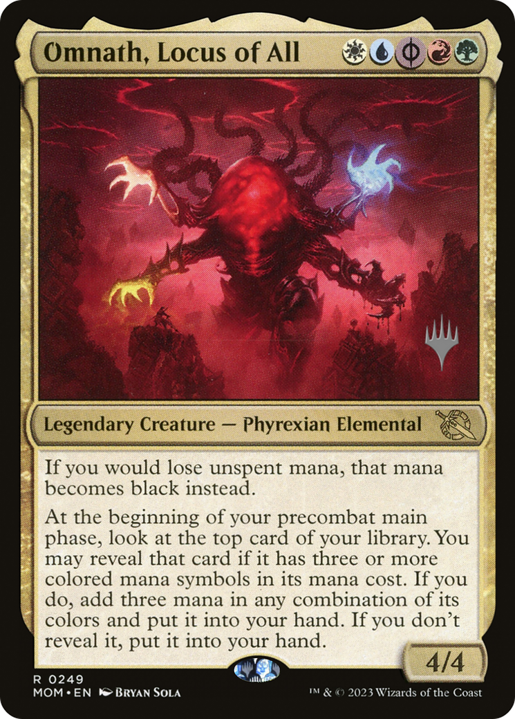 Omnath, Locus of All (Promo Pack) [March of the Machine Promos] | The CG Realm