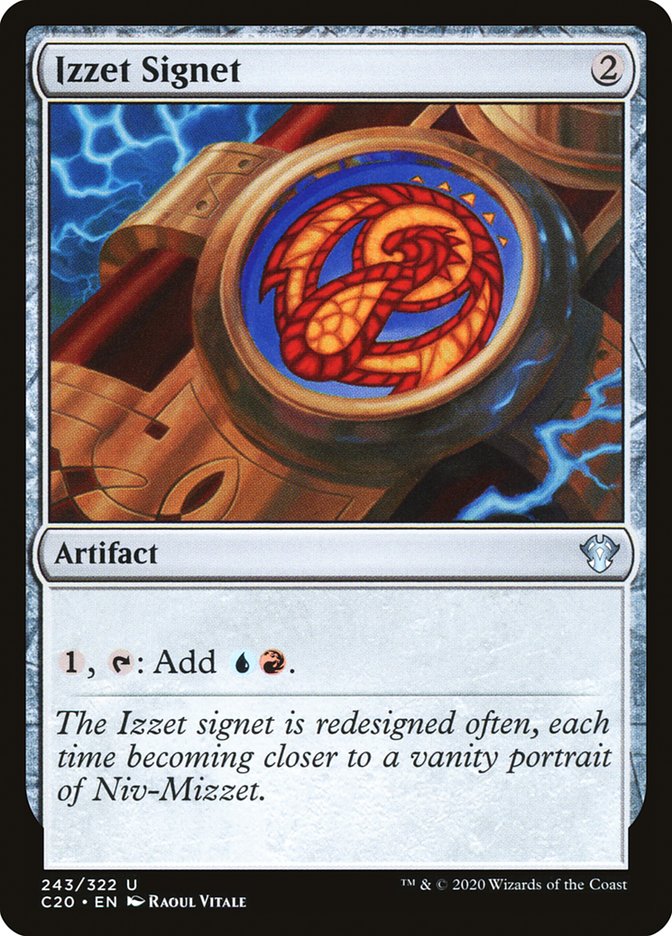 Izzet Signet [Commander 2020] | The CG Realm