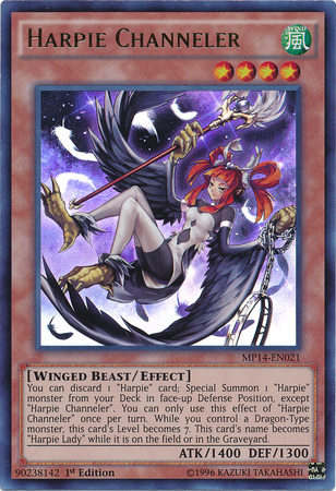 Harpie Channeler [MP14-EN021] Ultra Rare | The CG Realm