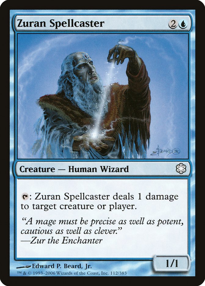 Zuran Spellcaster [Coldsnap Theme Decks] | The CG Realm