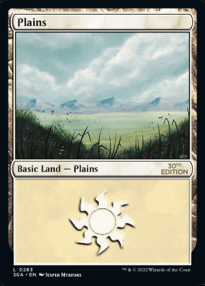 Plains (283) (30A-283) - 30th Anniversary Edition