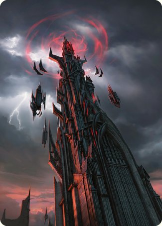 Barad-dur Art Card [The Lord of the Rings: Tales of Middle-earth Art Series] | The CG Realm