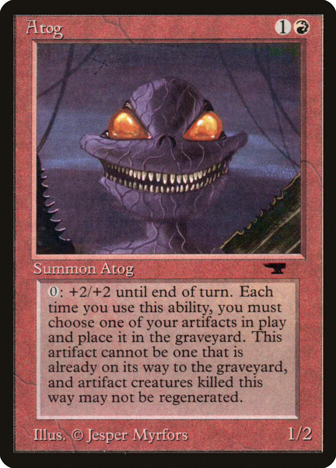 Atog (Misprinted) [Antiquities] | The CG Realm