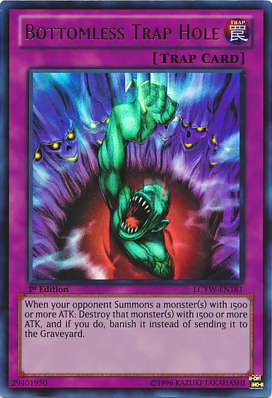 Bottomless Trap Hole [LCYW-EN181] Ultra Rare | The CG Realm