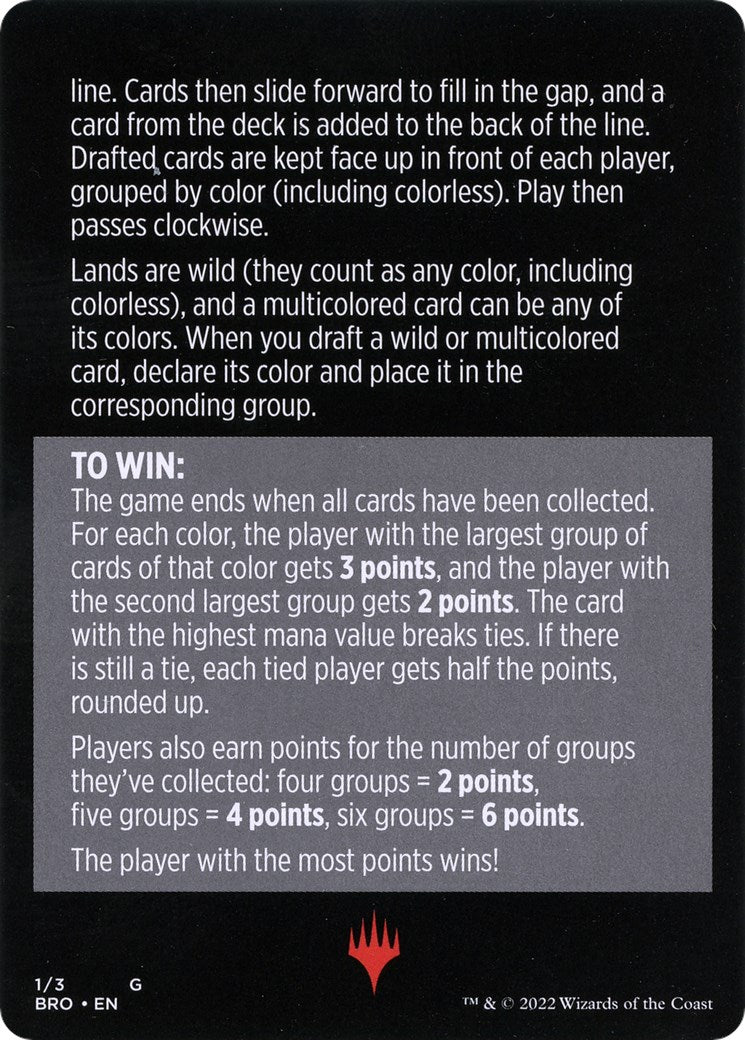 Mishra's Manufactory (Magic Minigame) [The Brothers' War Minigame] | The CG Realm