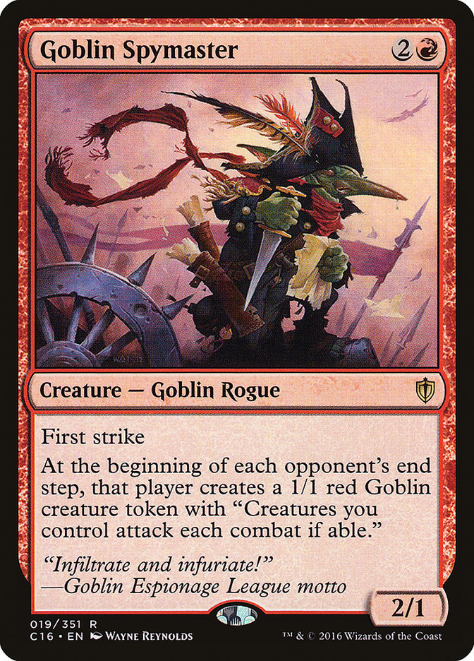 Goblin Spymaster [Commander 2016] | The CG Realm