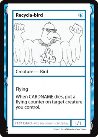 Recycla-bird (2021 Edition) [Mystery Booster Playtest Cards] | The CG Realm