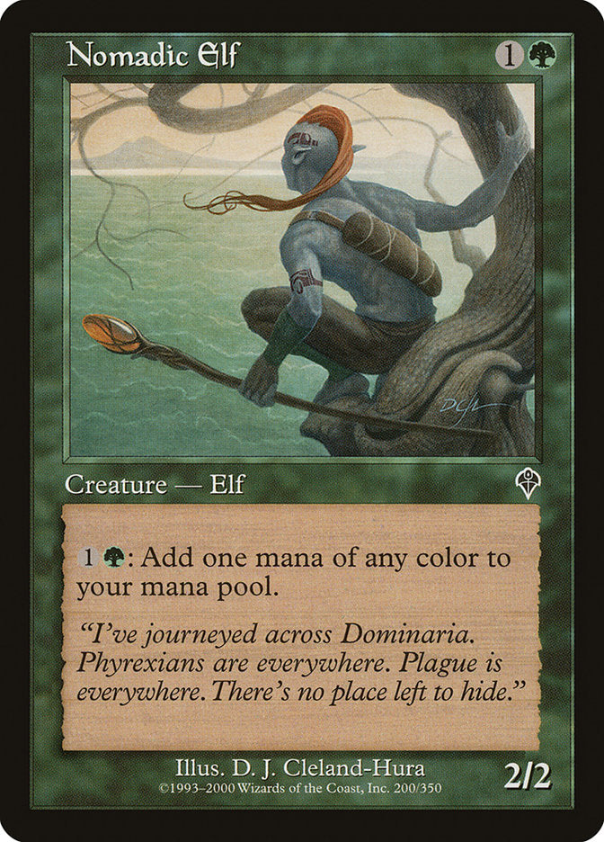 Nomadic Elf [Invasion] | The CG Realm